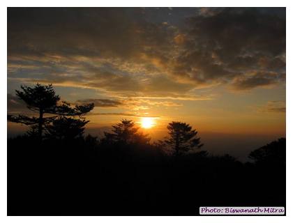 Sunrise at Sandakphu